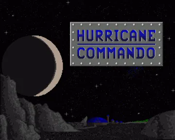 Hurricane Commando screen shot title